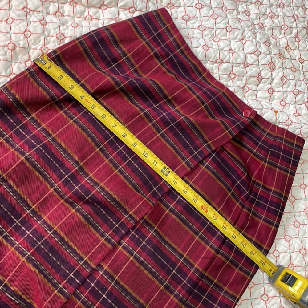 Cato plaid Maxi kilt - Picture 6 of 7